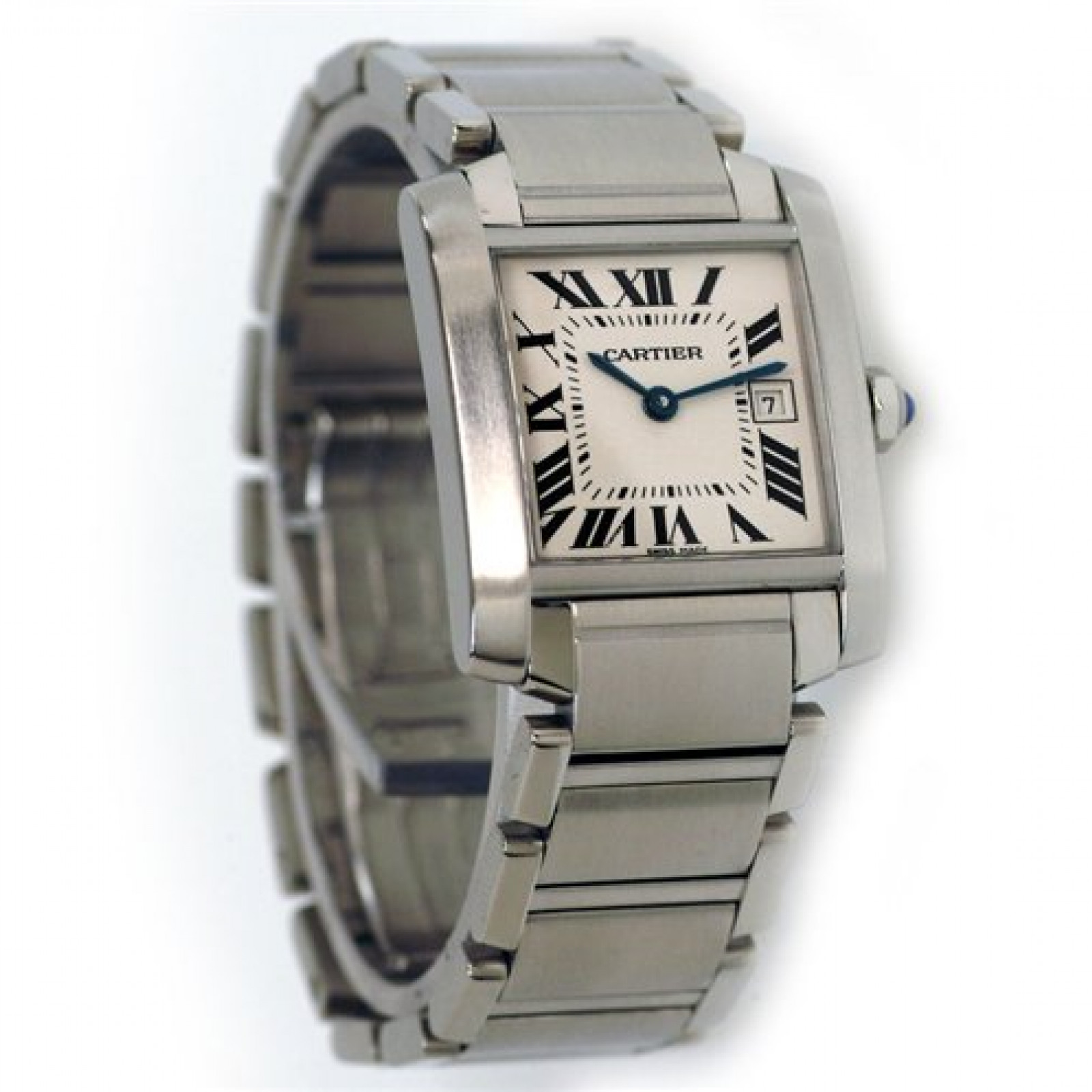 Cartier Tank Francaise W51011Q3 Stainless Steel